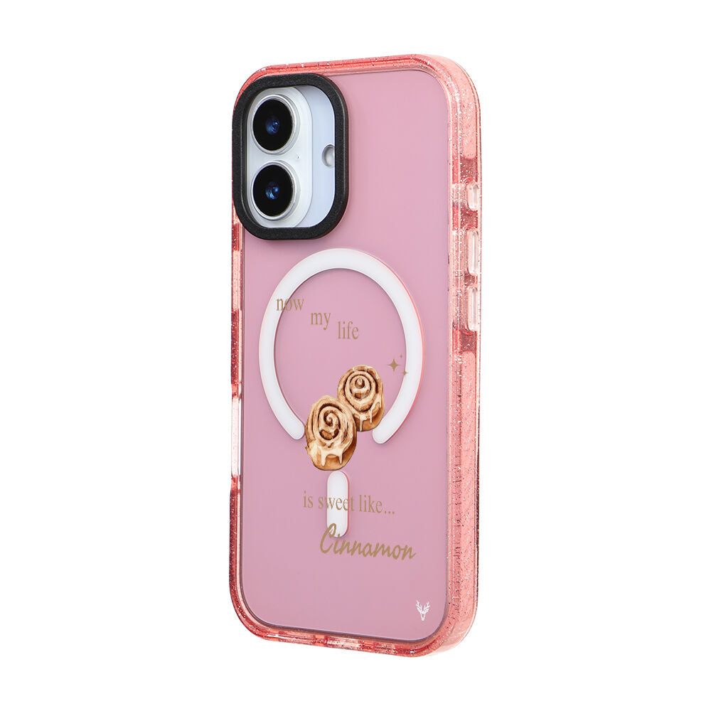MagsafeliArtycaseSimliPembe
