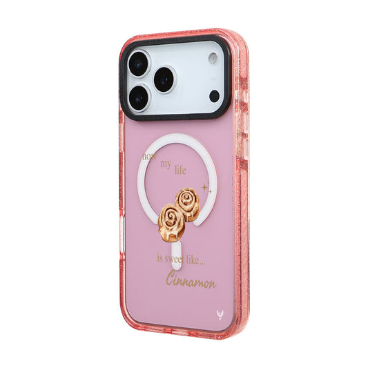 MagsafeliArtycaseSimliPembe