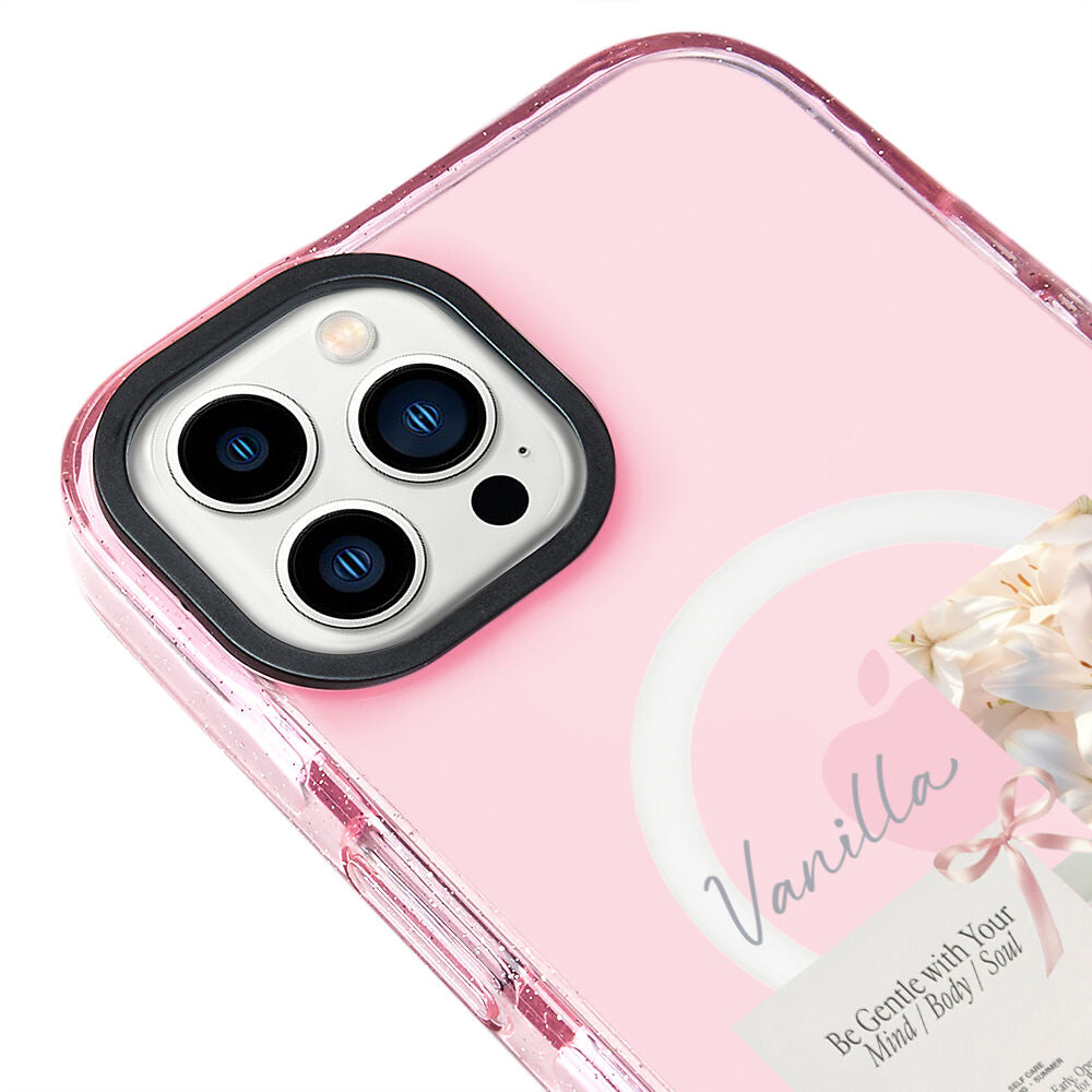 MagsafeliArtycaseSimliPembe