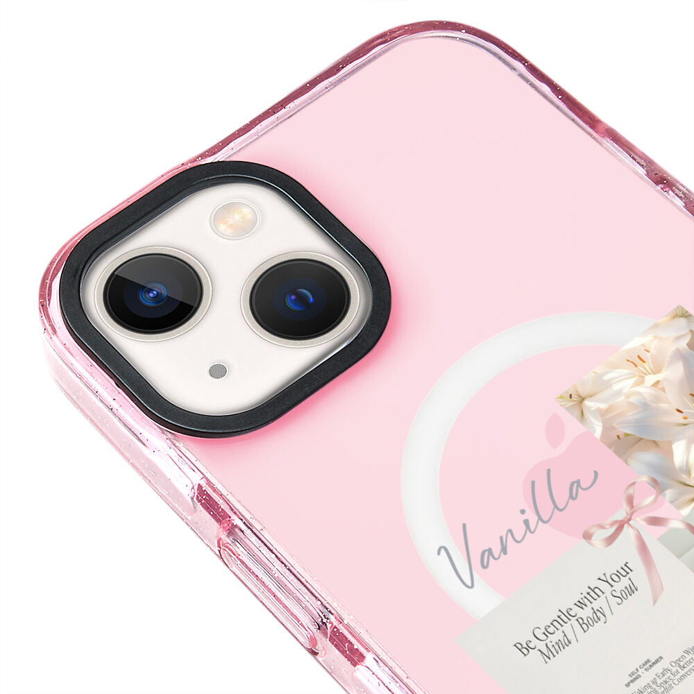 MagsafeliArtycaseSimliPembe