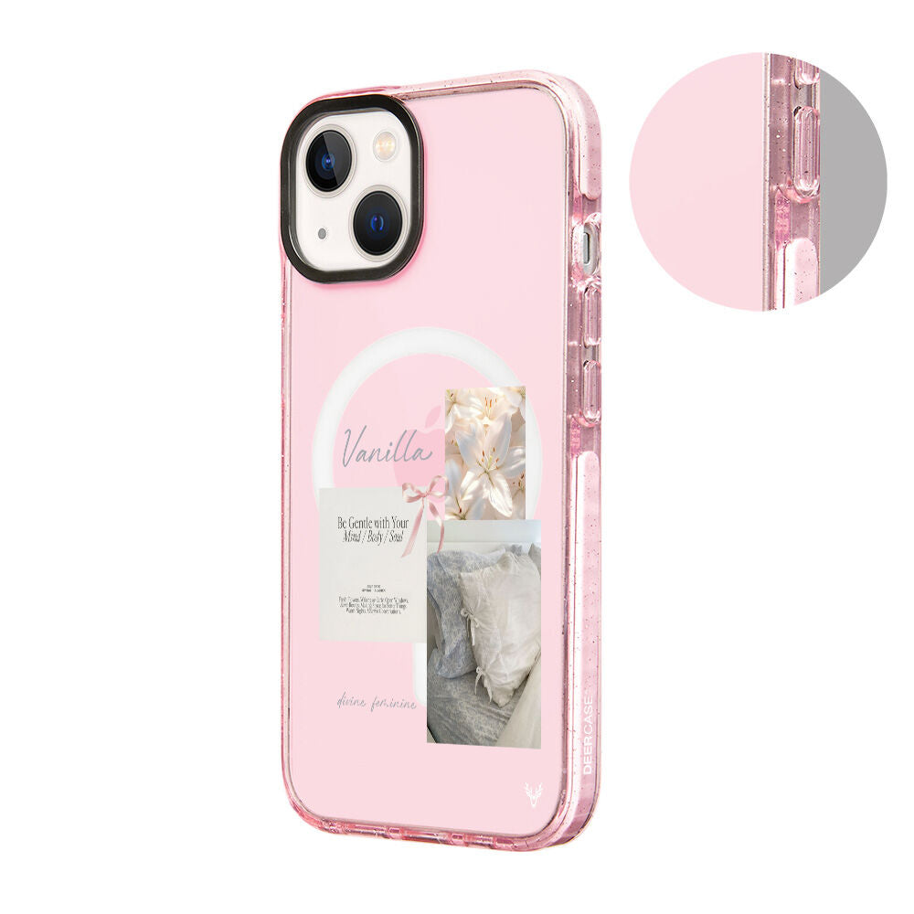 MagsafeliArtycaseSimliPembe