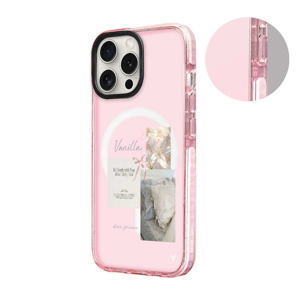 MagsafeliArtycaseSimliPembe