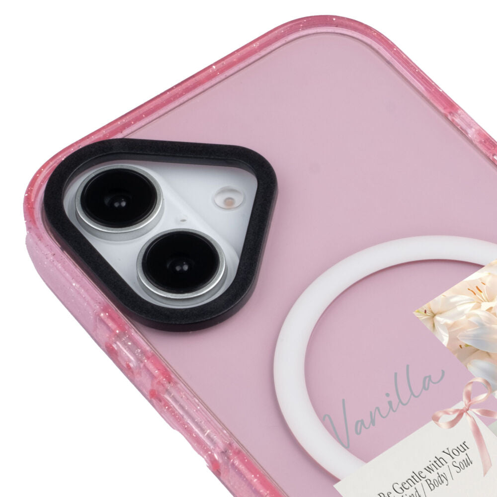 MagsafeliArtycaseSimliPembe