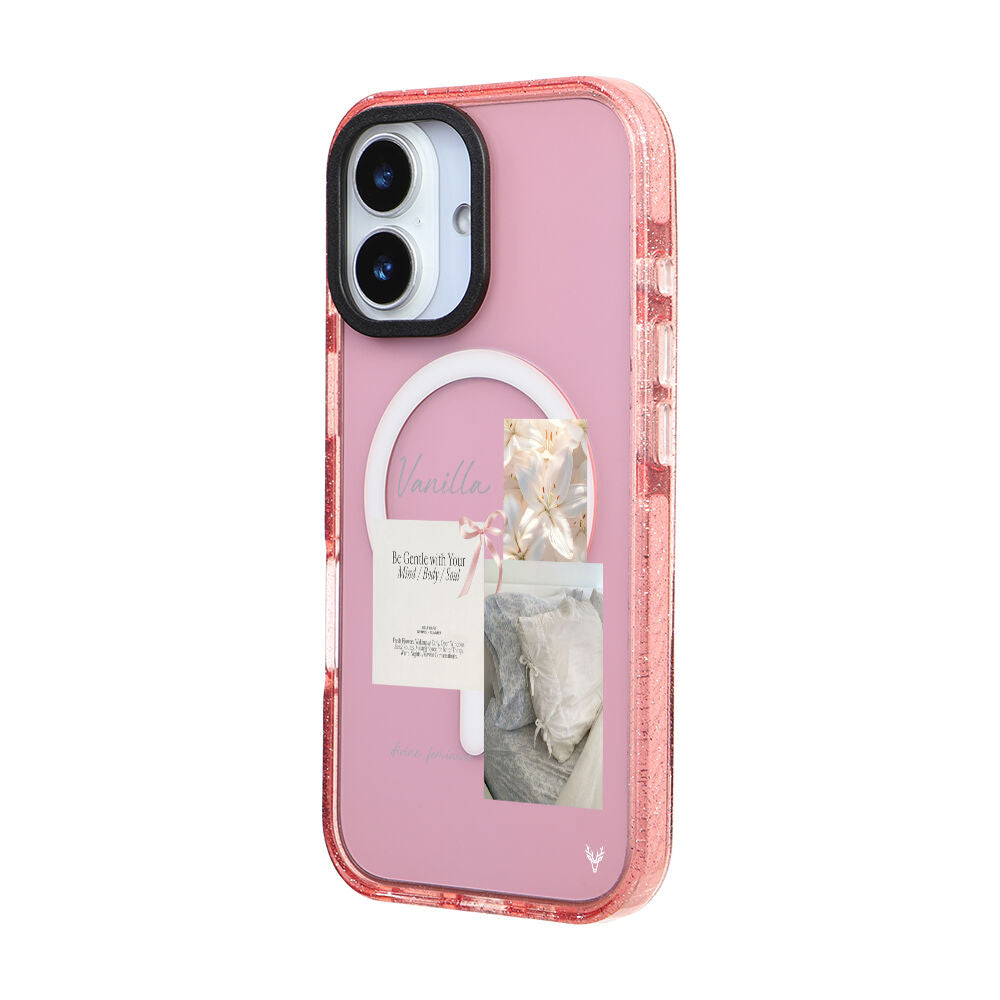 MagsafeliArtycaseSimliPembe