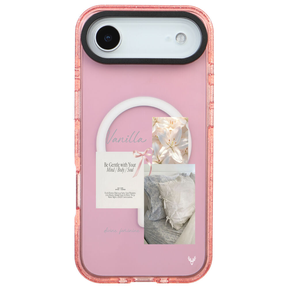 MagsafeliArtycaseSimliPembe