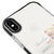 iPhone X İnce Bir Huzur Telefon Kılıfı - Artycase - Siyah