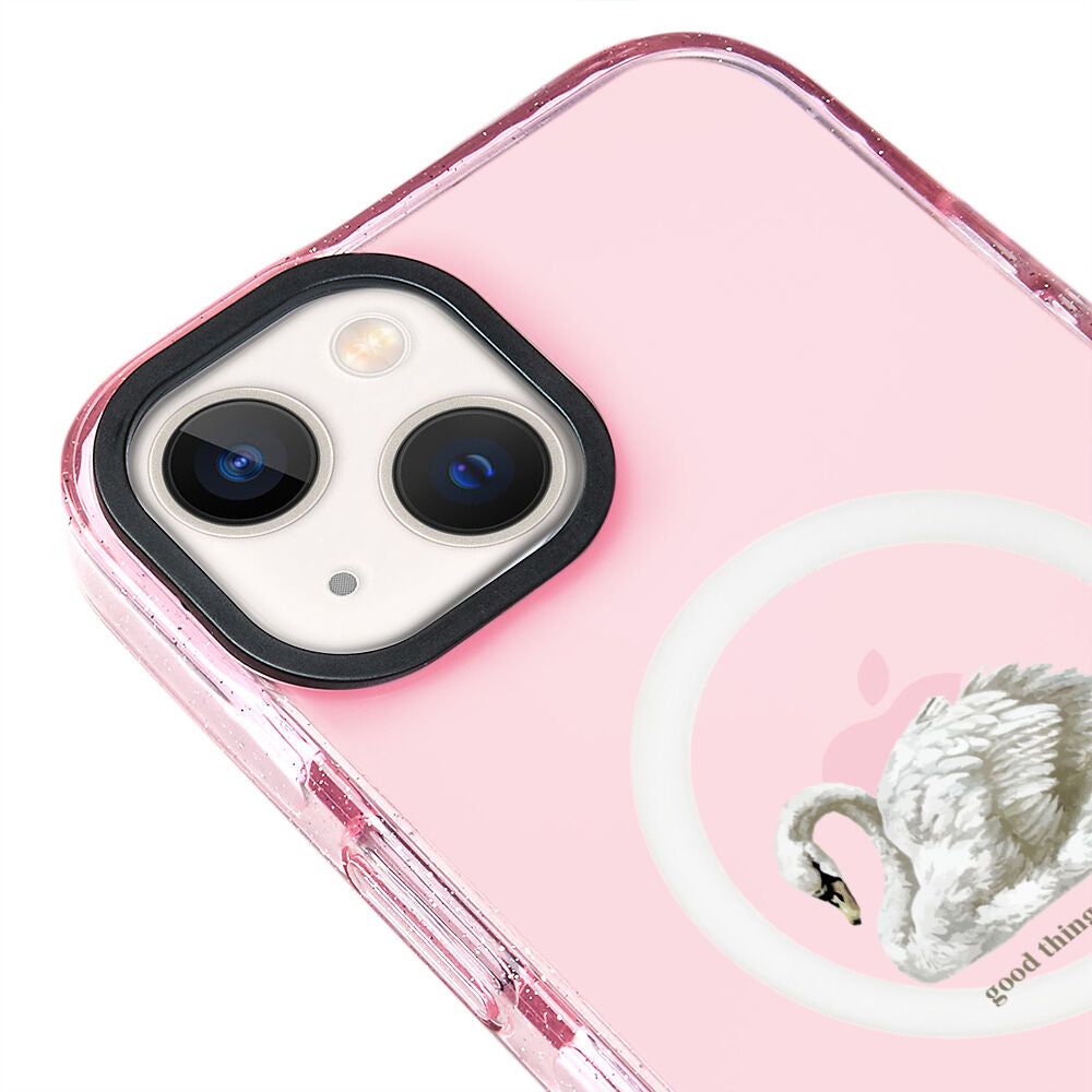 MagsafeliArtycaseSimliPembe