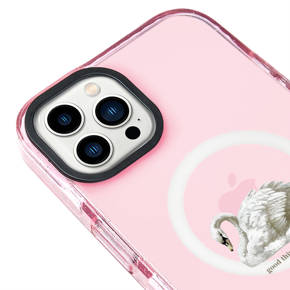 MagsafeliArtycaseSimliPembe