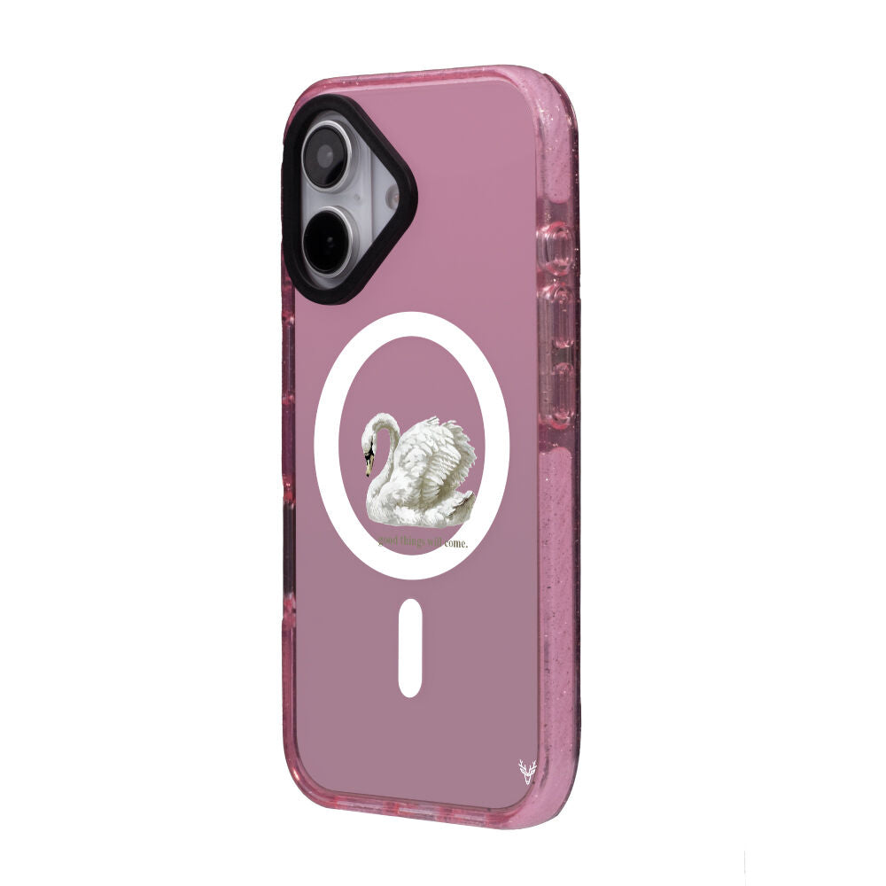 MagsafeliArtycaseSimliPembe