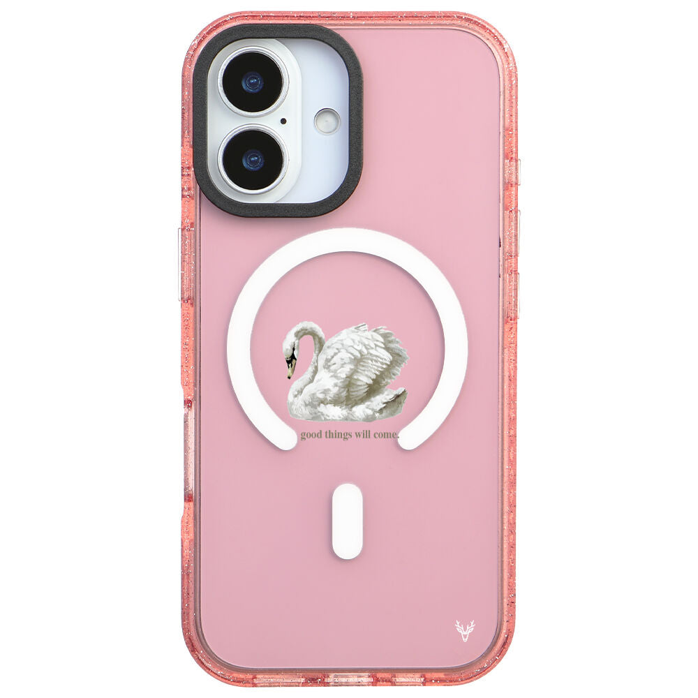 MagsafeliArtycaseSimliPembe