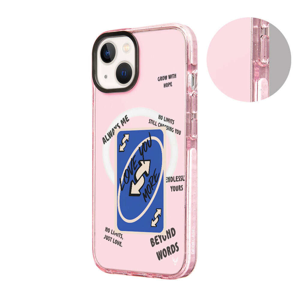 MagsafeliArtycaseSimliPembe
