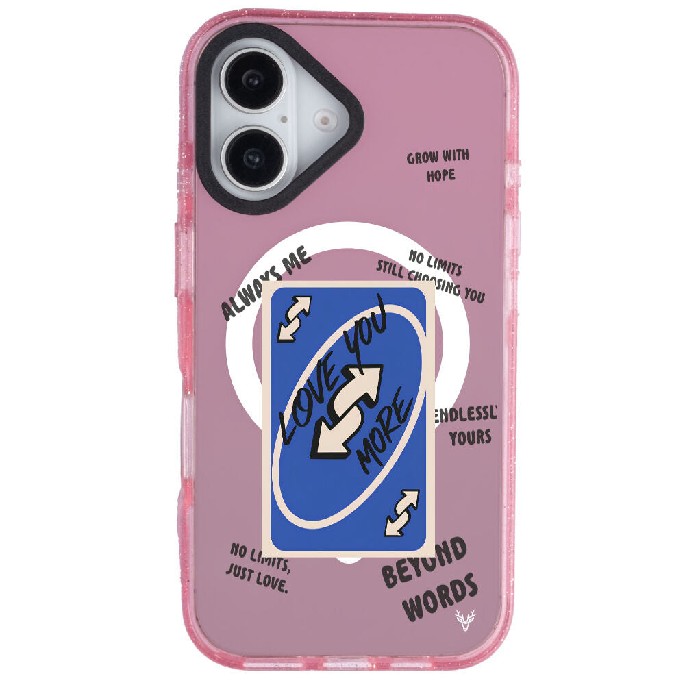 MagsafeliArtycaseSimliPembe
