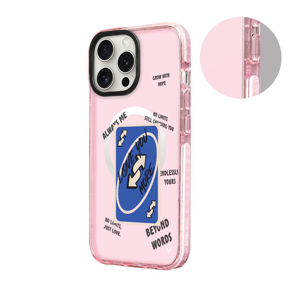 MagsafeliArtycaseSimliPembe
