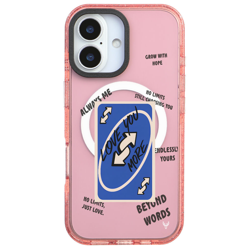 MagsafeliArtycaseSimliPembe