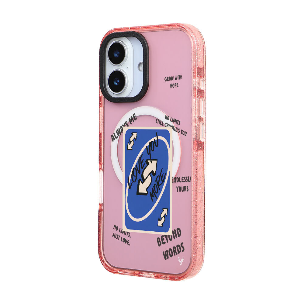MagsafeliArtycaseSimliPembe