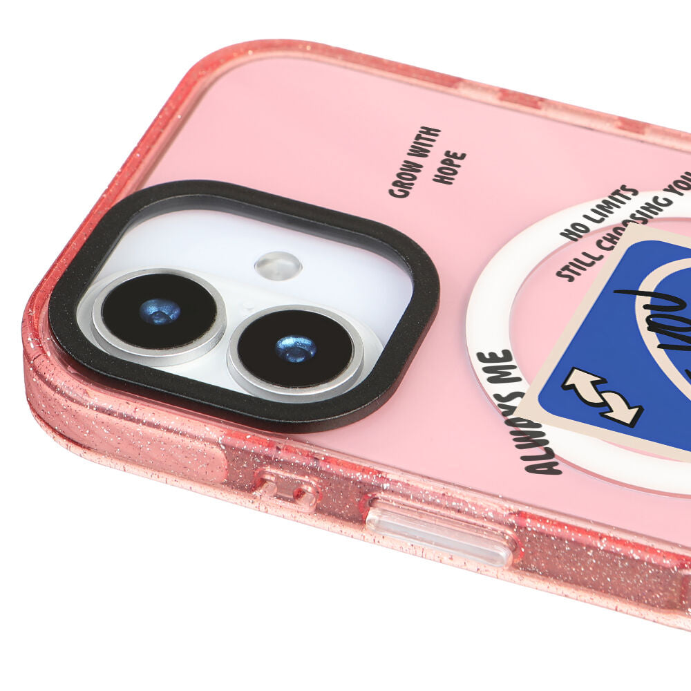 MagsafeliArtycaseSimliPembe