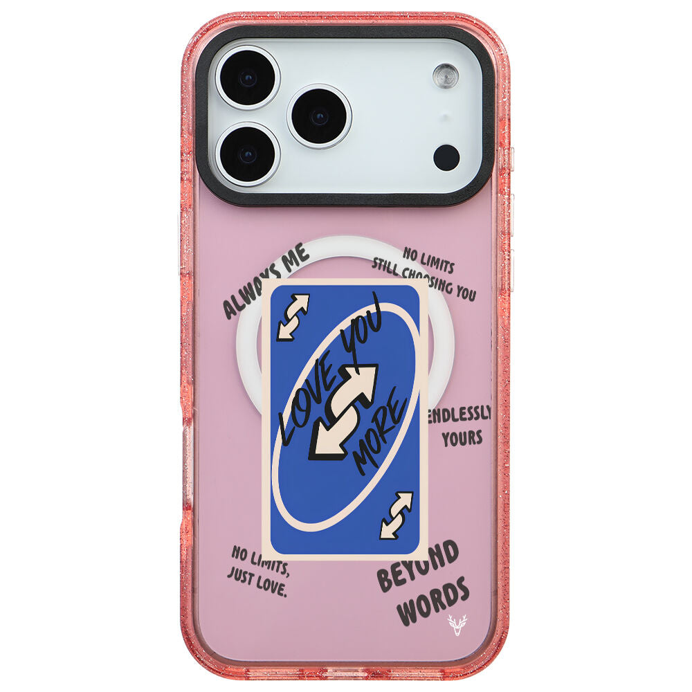 MagsafeliArtycaseSimliPembe
