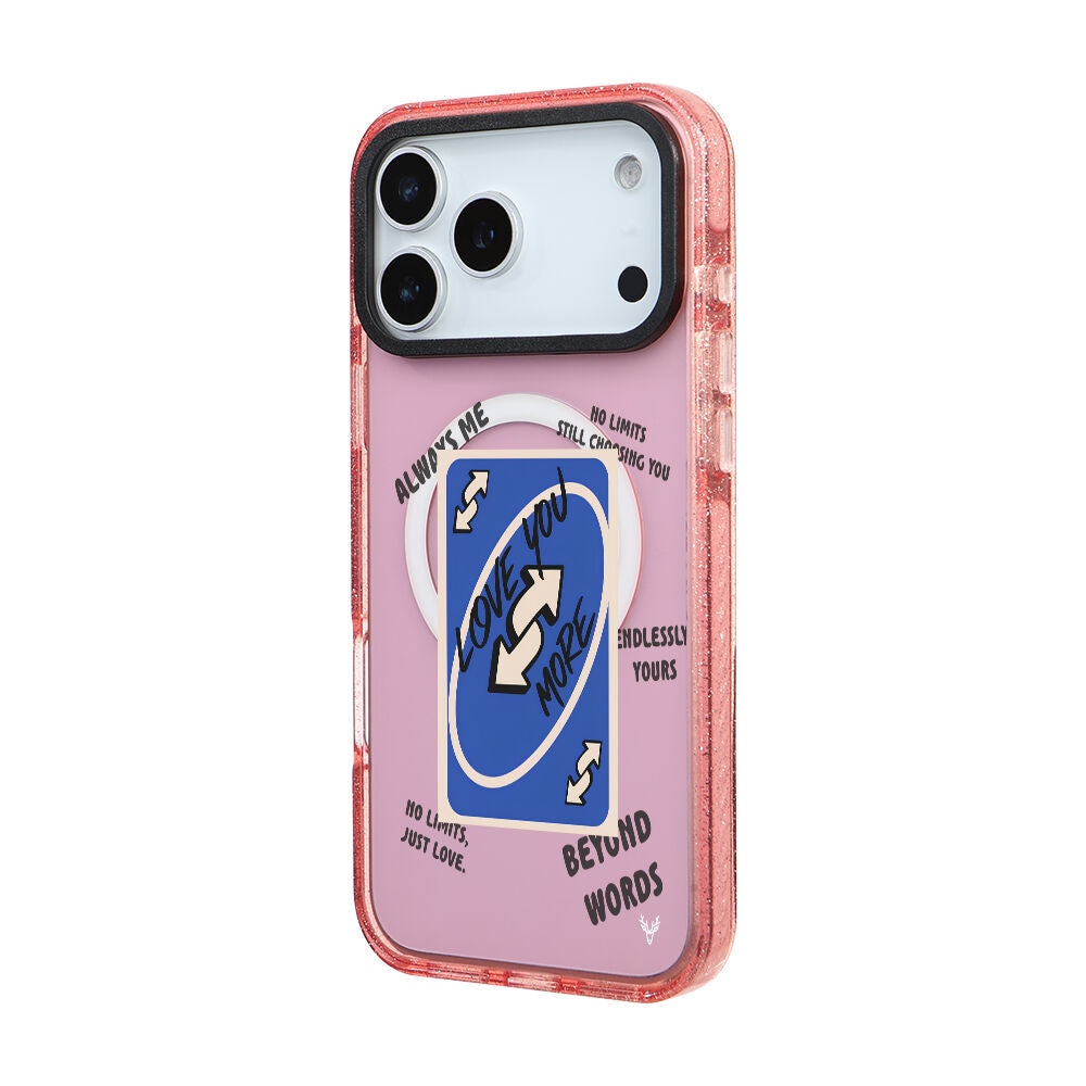 MagsafeliArtycaseSimliPembe