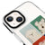 iPhone 14 White Dog Telefon Kılıfı - Artycase - Siyah