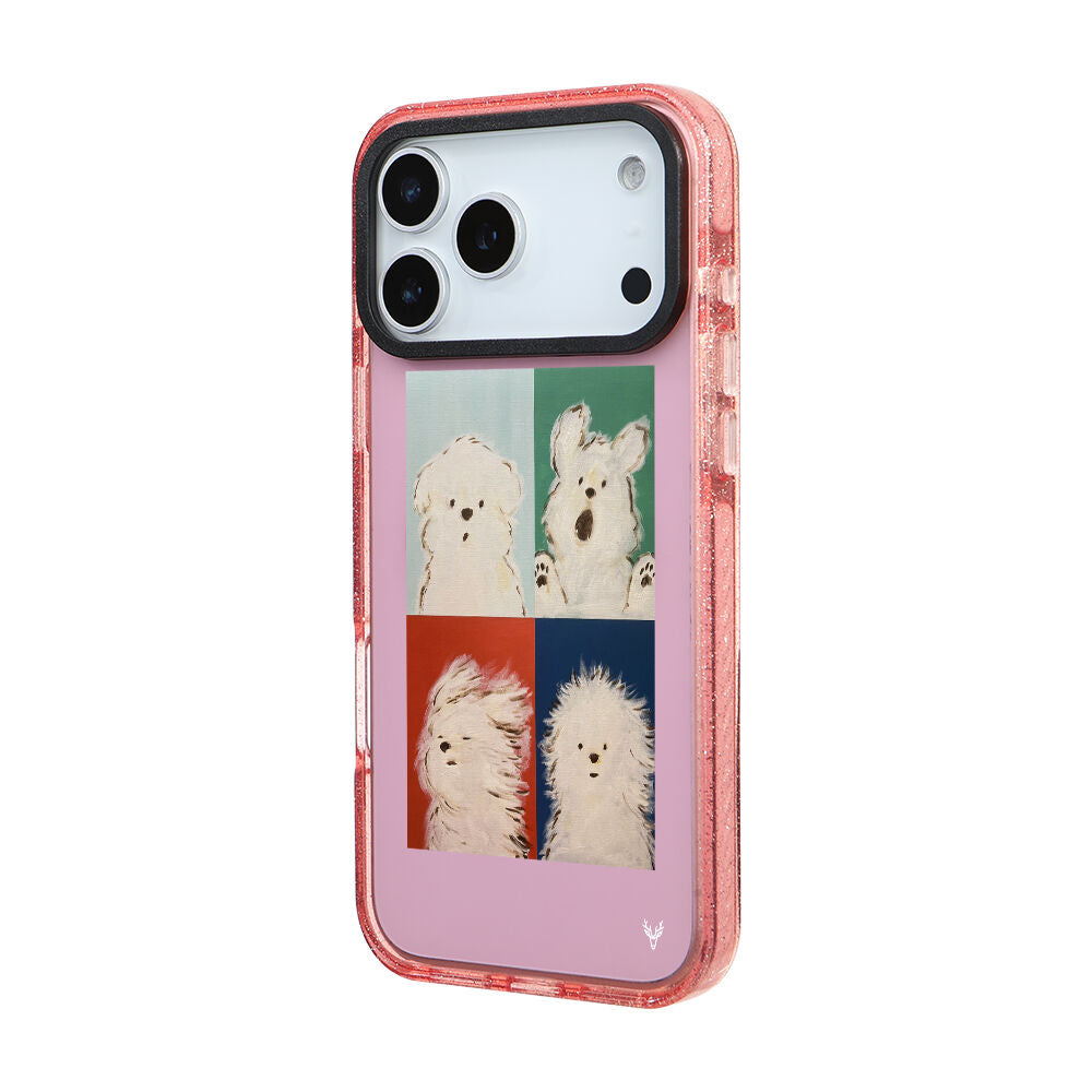 MagsafeliArtycaseSimliPembe