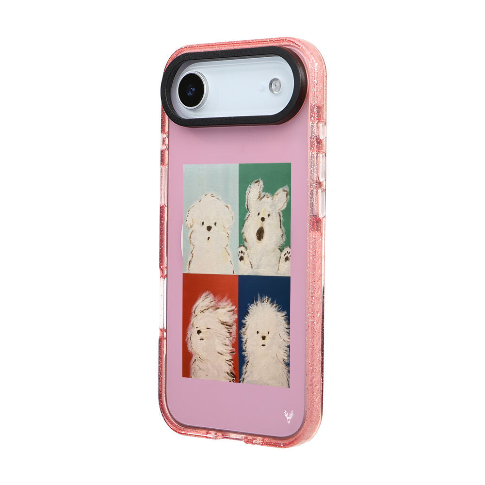MagsafeliArtycaseSimliPembe