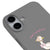 iPhone 16 Dilly Dallying Telefon Kılıfı - Renkli Silikon - Gri