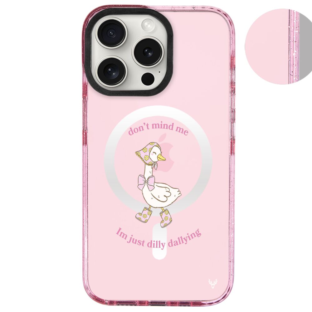 MagsafeliArtycaseSimliPembe