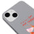 iPhone 13 Love and Cocktails Telefon Kılıfı - Renkli Silikon - Gri
