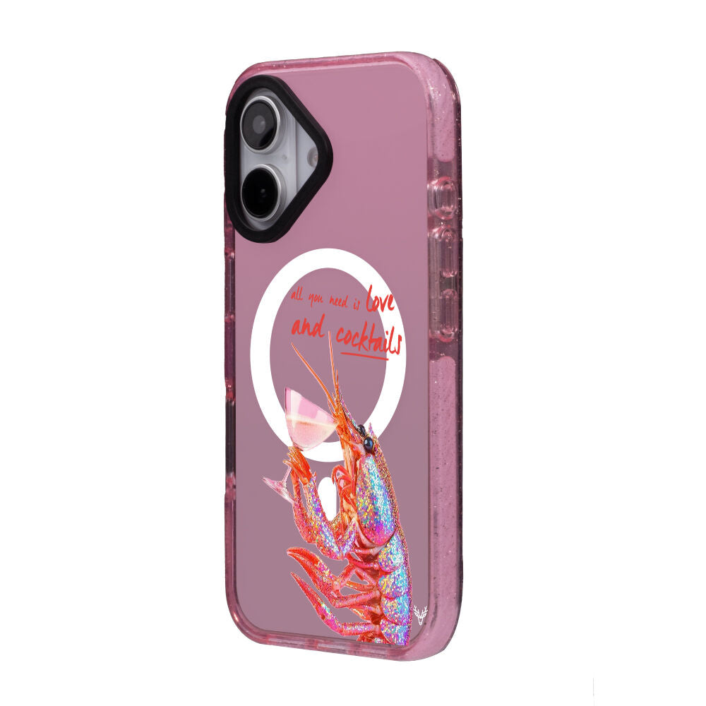 MagsafeliArtycaseSimliPembe