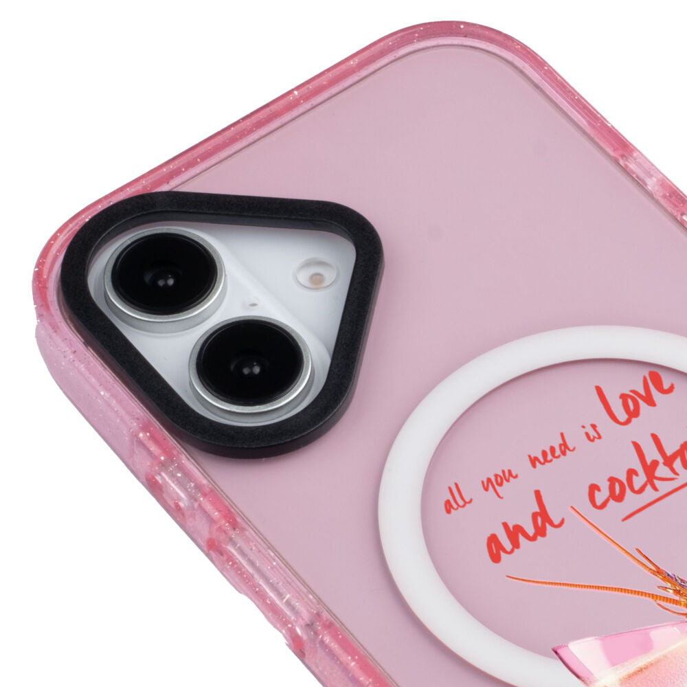MagsafeliArtycaseSimliPembe