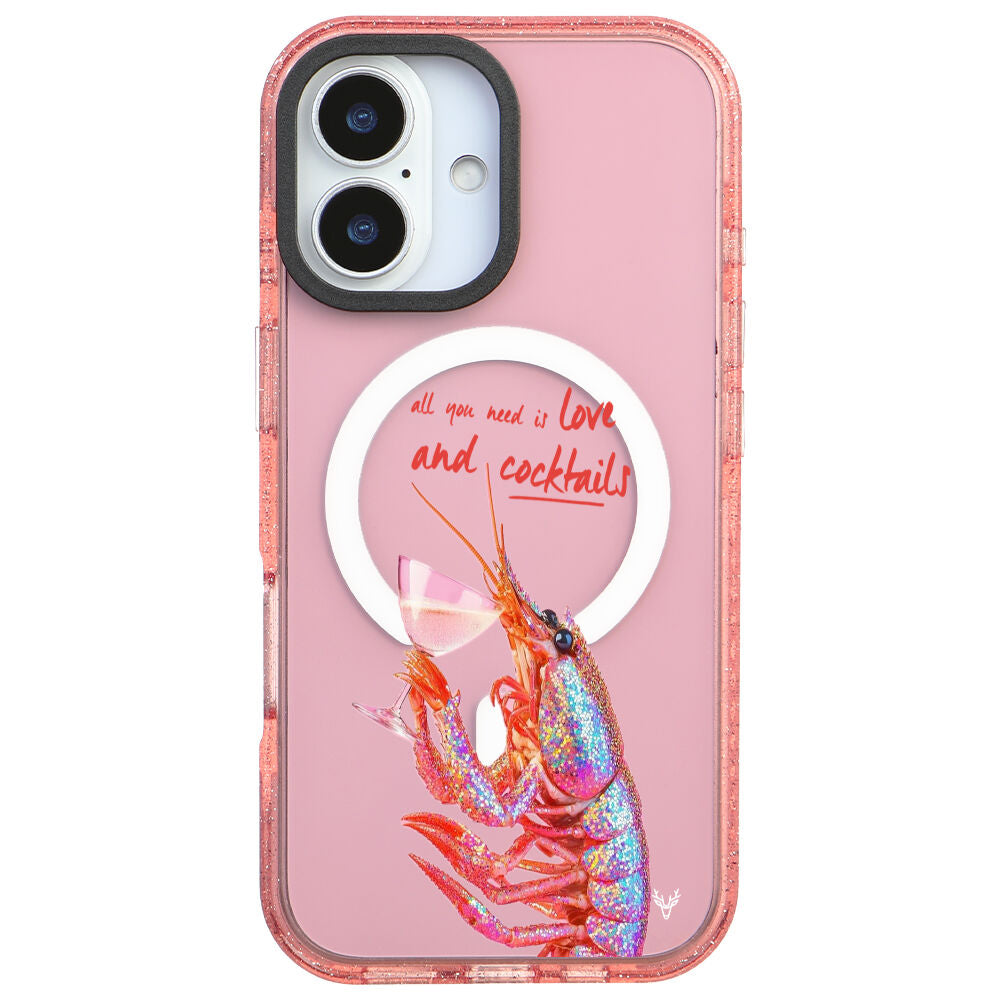 MagsafeliArtycaseSimliPembe