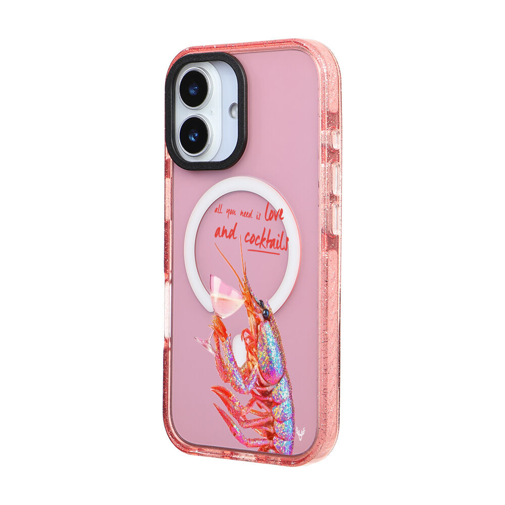 MagsafeliArtycaseSimliPembe