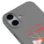 iPhone 17 Love and Cocktails Telefon Kılıfı - Renkli Silikon - Gri