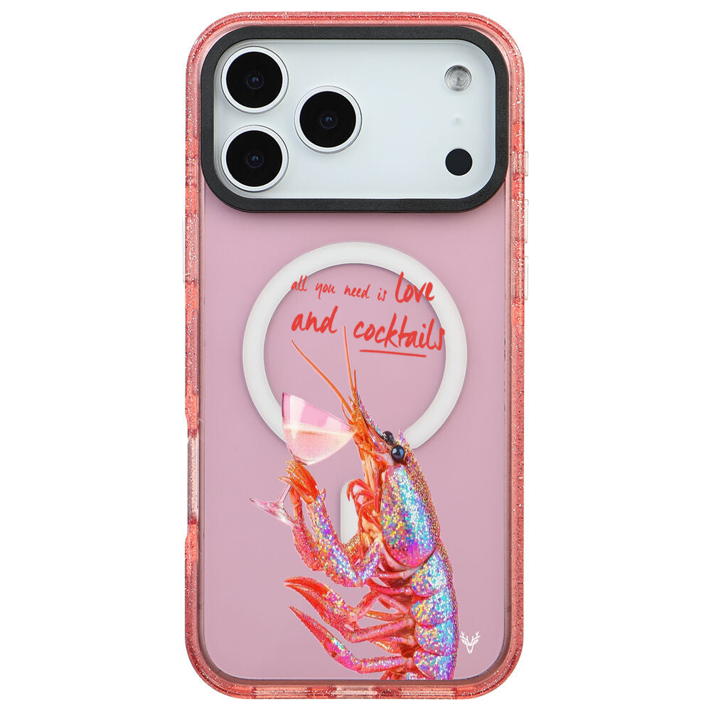MagsafeliArtycaseSimliPembe