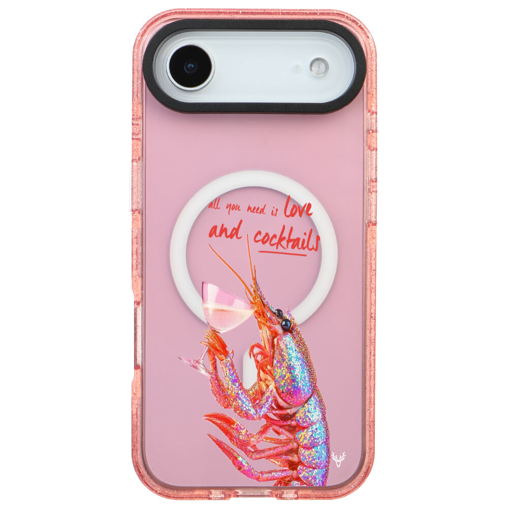 MagsafeliArtycaseSimliPembe