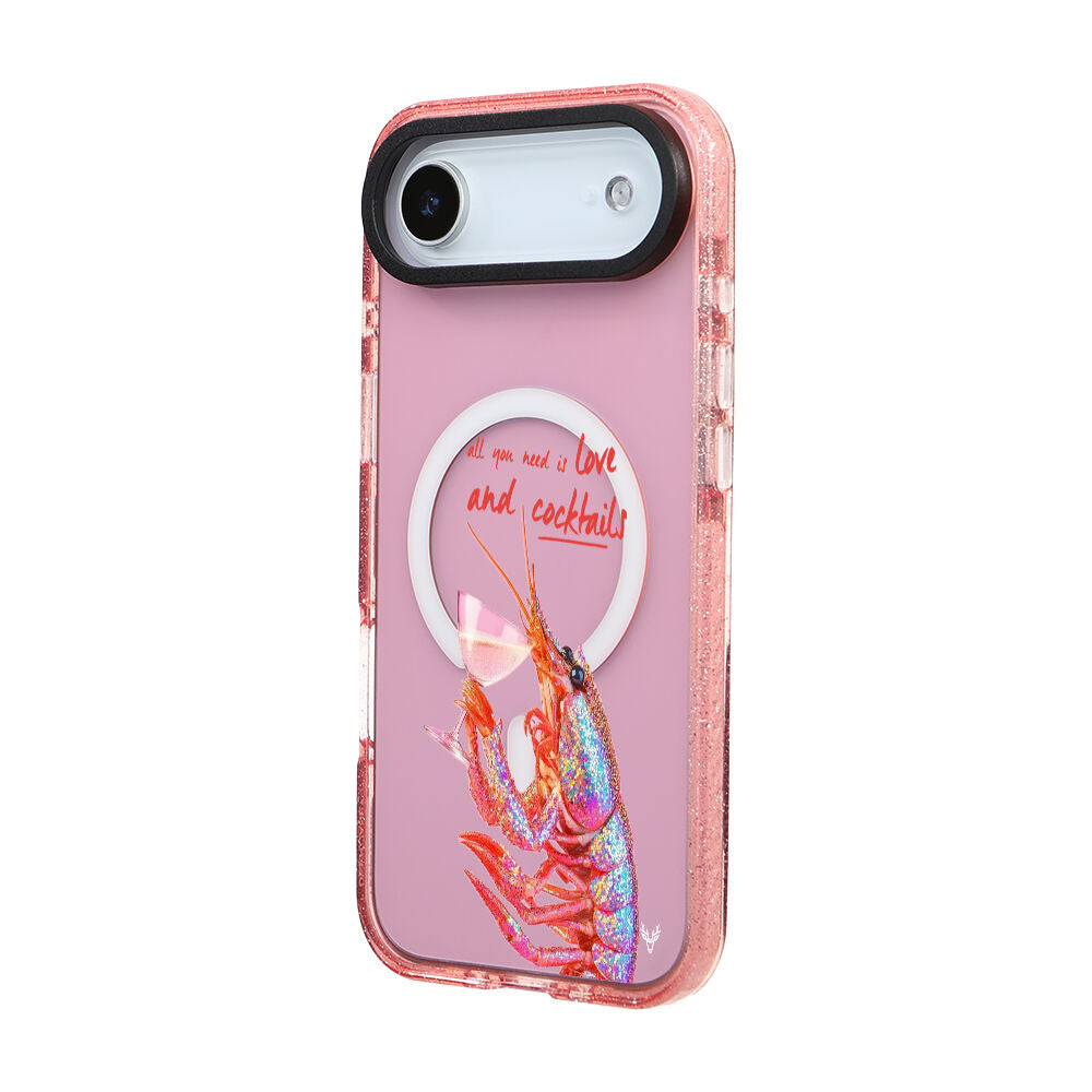 MagsafeliArtycaseSimliPembe
