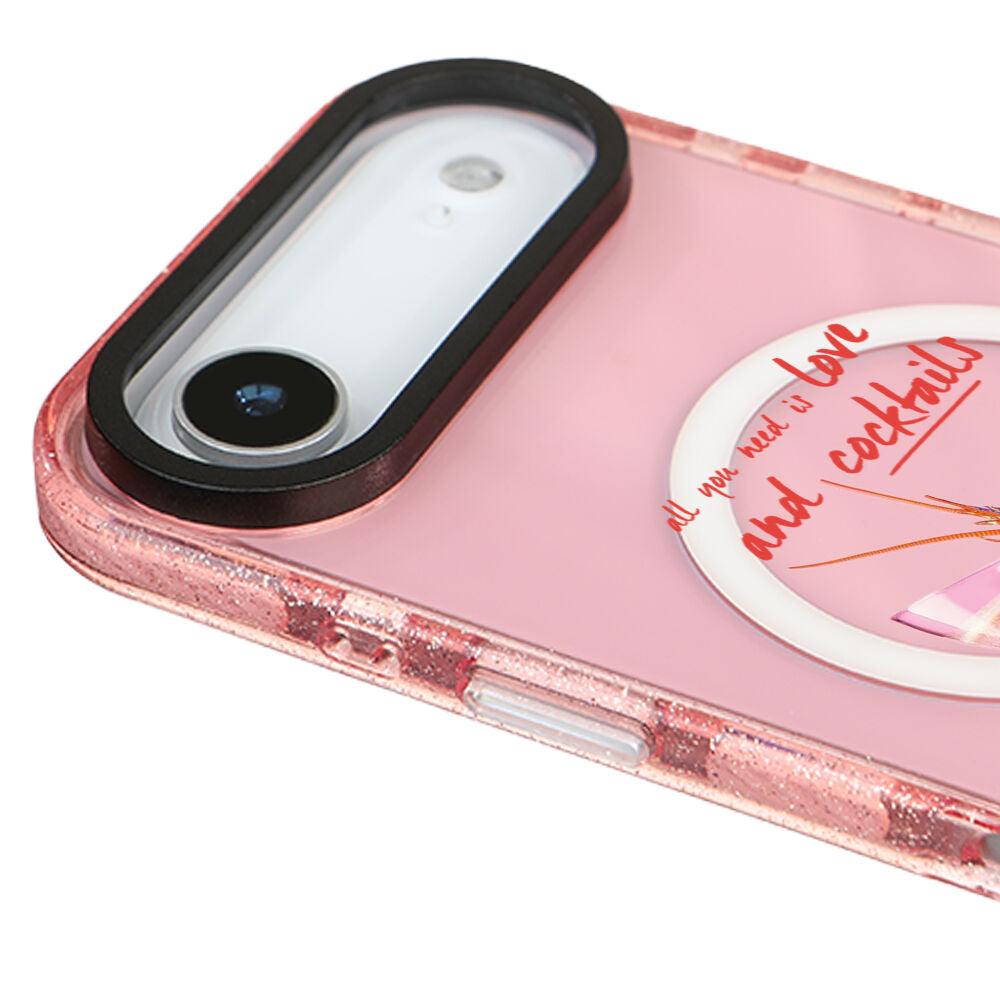 MagsafeliArtycaseSimliPembe