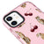 iPhone 11 Cherry Instinct Telefon Kılıfı - Artycase - Simli Pembe
