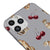 iPhone 11 Pro Max Cherry Instinct Telefon Kılıfı - Renkli Silikon - Gri