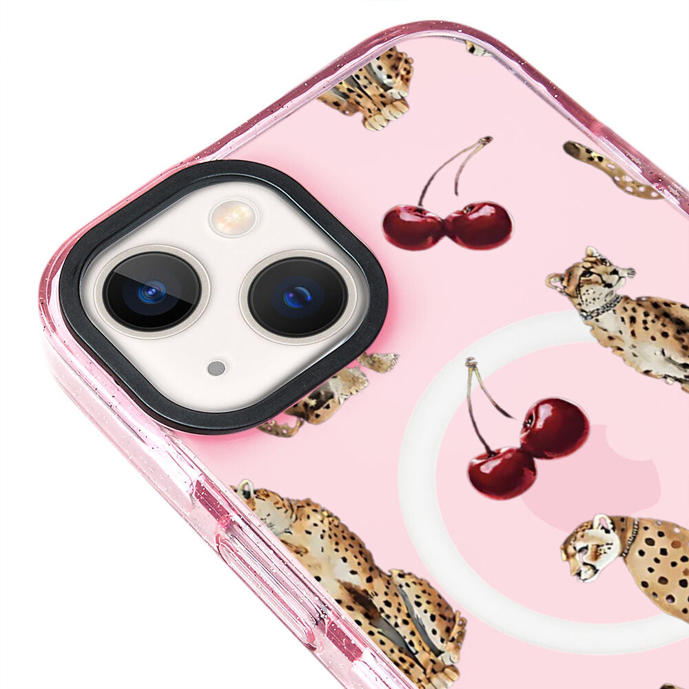 MagsafeliArtycaseSimliPembe