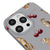 iPhone 13 Pro Cherry Instinct Telefon Kılıfı - Renkli Silikon - Gri