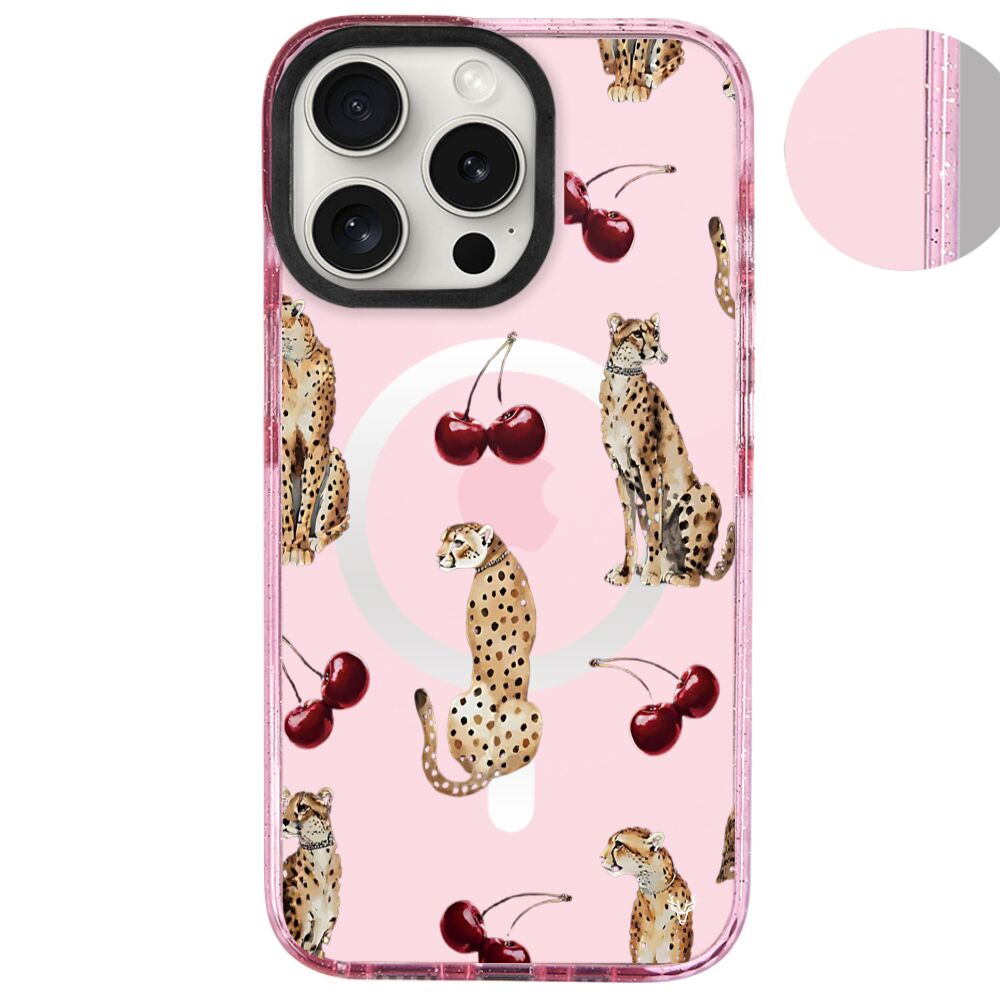 MagsafeliArtycaseSimliPembe