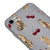 iPhone 8 Cherry Instinct Telefon Kılıfı - Renkli Silikon - Gri