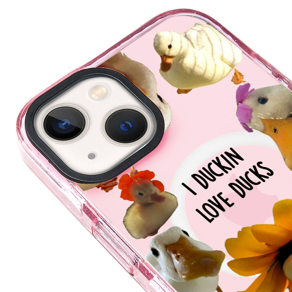 MagsafeliArtycaseSimliPembe