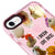 iPhone 6S Love Ducks Telefon Kılıfı - Artycase - Simli Mor