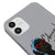 iPhone 12 Mini Dogs Cheers Telefon Kılıfı - Renkli Silikon - Gri