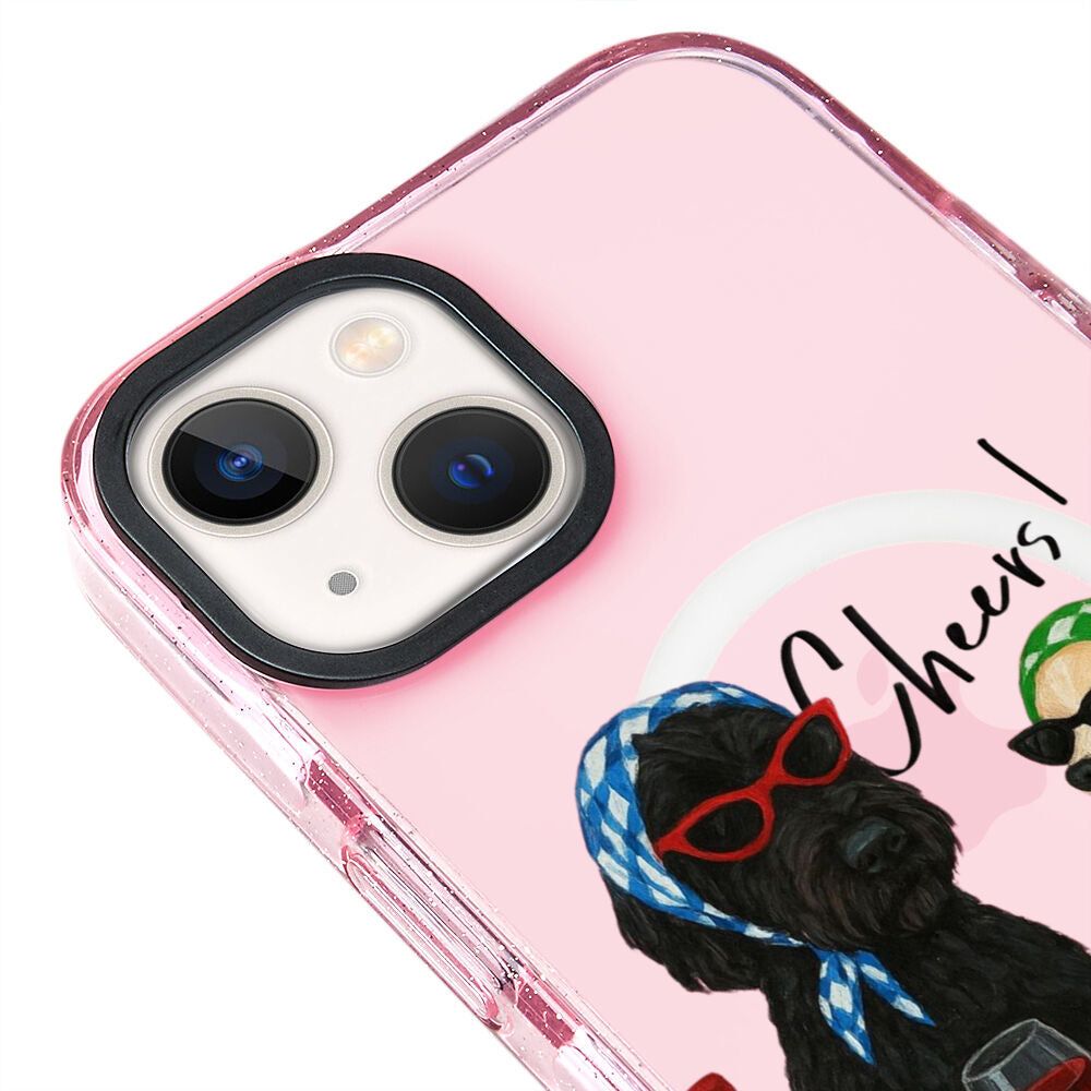 MagsafeliArtycaseSimliPembe