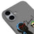 iPhone 16 Plus Love Ducks Telefon Kılıfı - Renkli Silikon - Gri