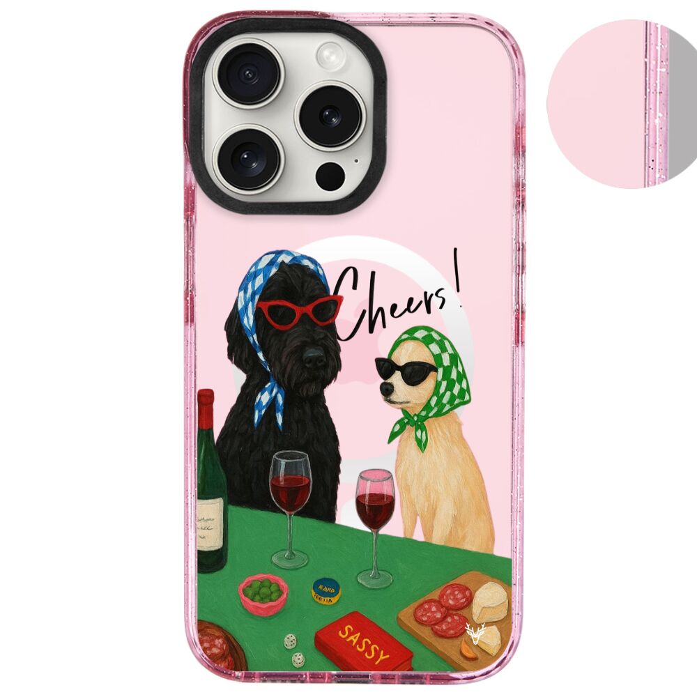 MagsafeliArtycaseSimliPembe