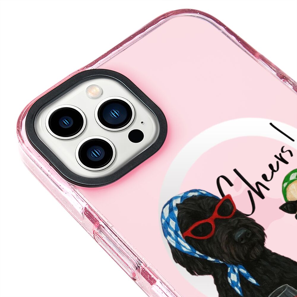 MagsafeliArtycaseSimliPembe